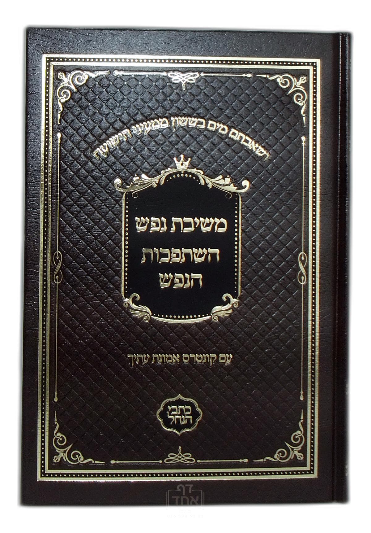 השתפכות הנפש ומשיבת נפש עם קונטרס אמונת עתיך חום ערמוני