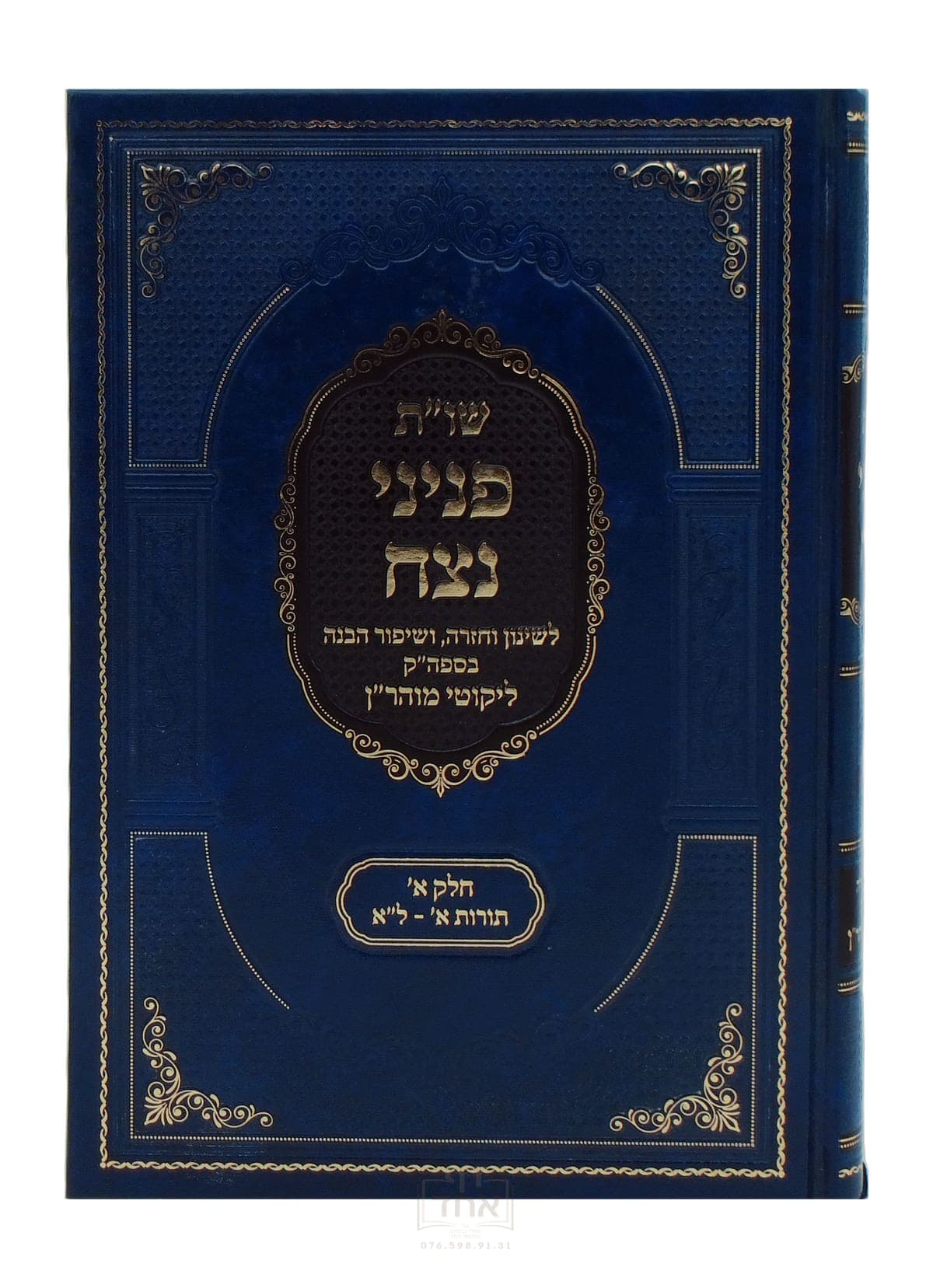 שו"ת פניני נצח חלק א