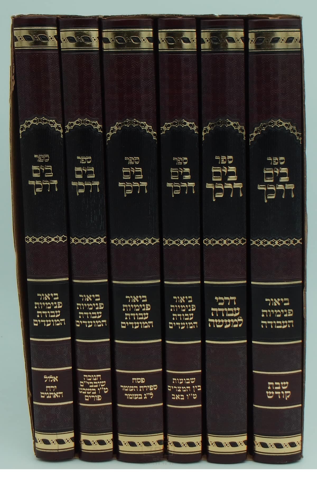 סט בים דרכך ביאור פנימיות העבודה