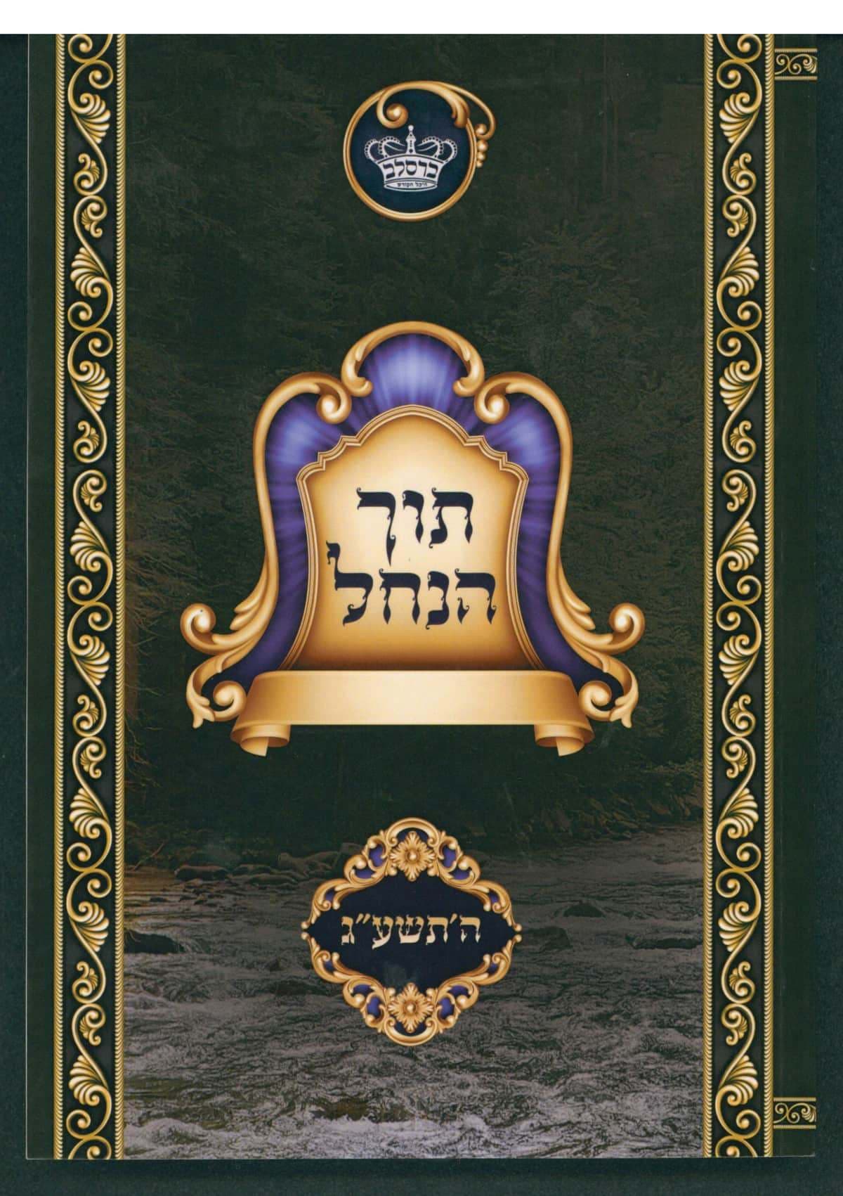 תוך הנחל תשע"ג